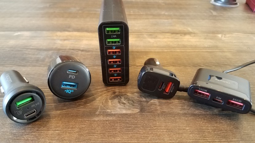 car charger - a wide range in the number of ports, and sizes of some of the top...