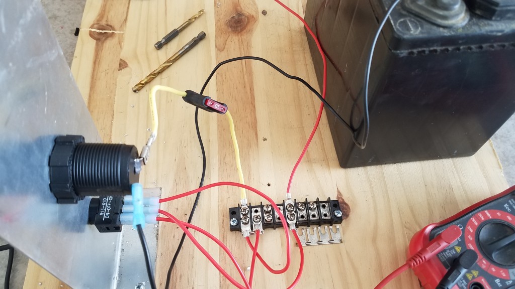 car charger - our fused test station allows us to measure current, and validate...