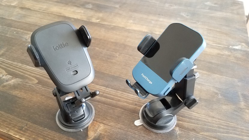 car charger - two wireless charging models we tested both support qi charging...