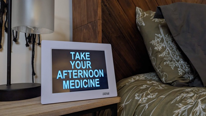 large text alerts on the american lifetime clock can accompany each...