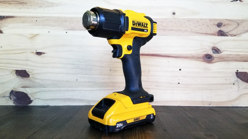 heat gun - the dewalt 20v cordless heat gun is a convenient and capable model.