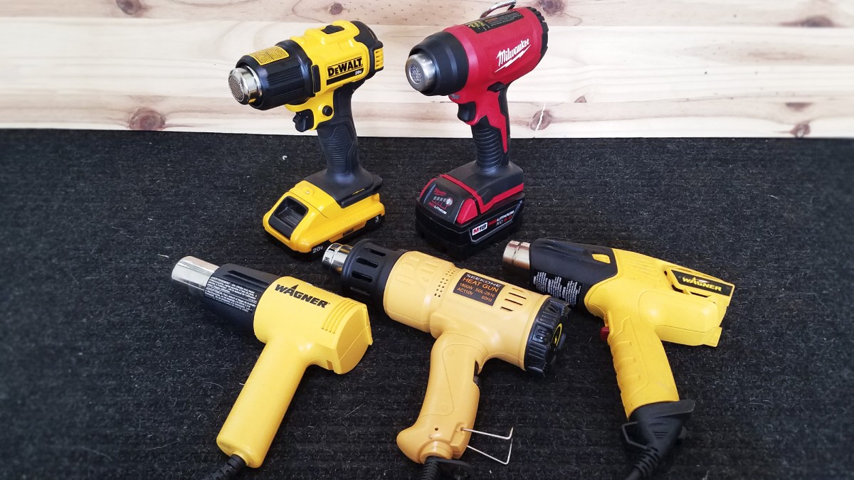 Best Heat Gun Review (Our lineup includes the most popular corded and cordless heat guns available today.)