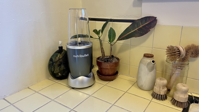 portable blender - slightly larger than the similarly designed magic bullet, the...