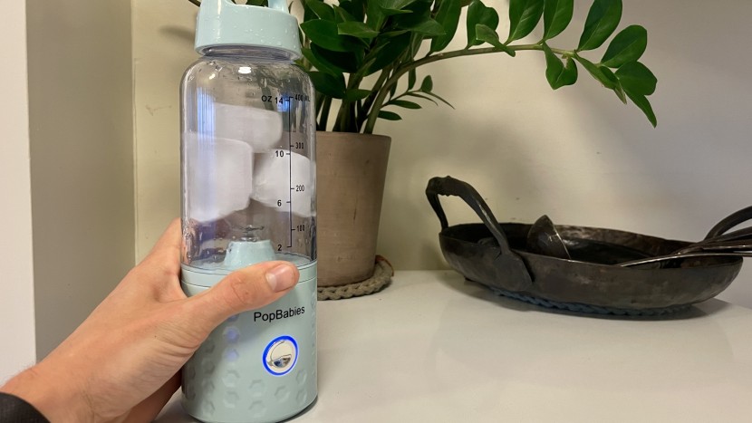 portable blender - testing the chopping power of the petite popbabies blender by...