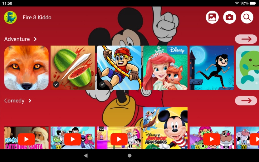 tablet kids - ready-to-go content can save parents time curating a home screen.