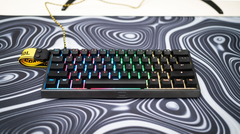 wooting 60he+ - you can light up the 60he+ in almost any way you are able to imagine.