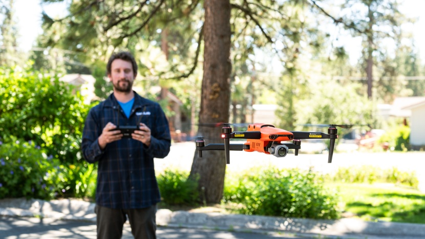 autel evo ii pro v3 - this camera has great dynamic range and low light  performance.