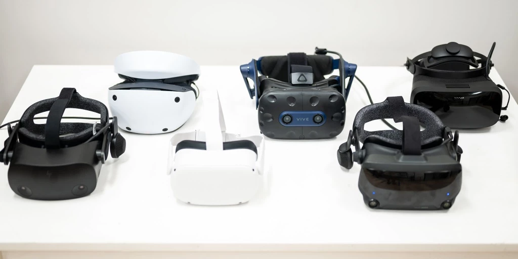 vr headset - six of the best vr headsets around.