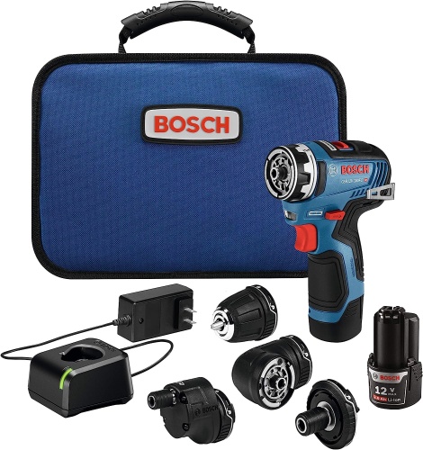 Bosch 12V Flexiclick 5-in-1 Drill Driver System GSR12V-300FCB22 Review