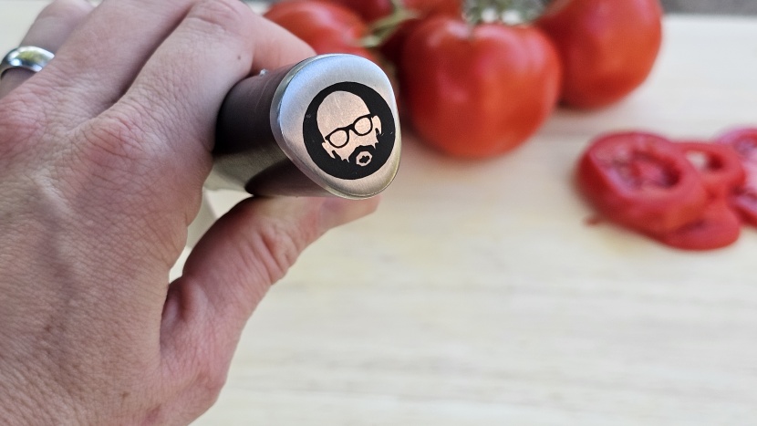 babish high-carbon 8&quot; - though a similar shape to other top-tier knife handles, the babish...