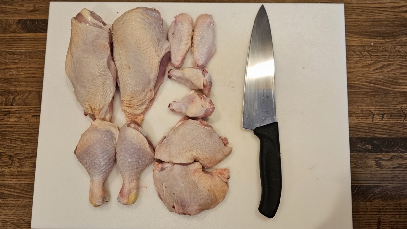 victorinox swiss classic 8-inch - the textured nylon handle of the victorinox helps to maintain grip...