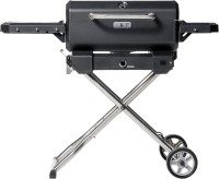 masterbuilt portable charcoal grill and smoker with cart