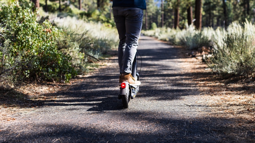 segway ninebot e2 plus - we were able to maintain a speed greater than 10 mph until we...