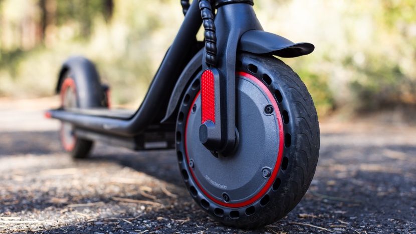 electric scooter - honeycomb tires, like those found in the superfun s1-a, offer a...