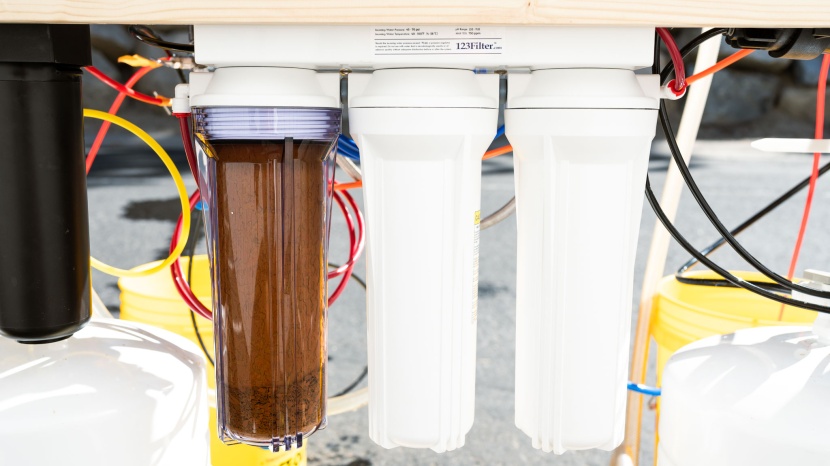 ispring rcc7 - the 1st stage housing allows for easy and immediate detection of...