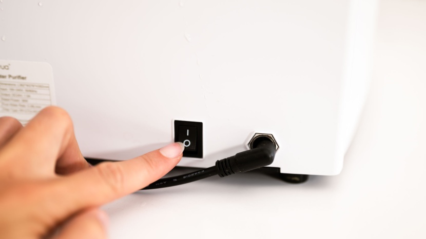 bluevua ro100ropot - you can access highly filtered water with the push of a button.