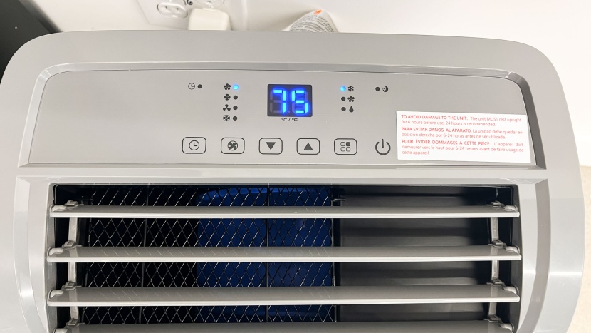 black+decker bpact08wt - not much airflow adjustability on these vent louvers.