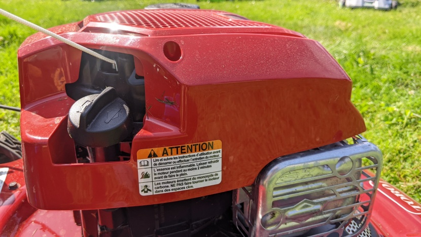 toro smartstow recycler 20340 - we expect this mower to require the same small engine maintenance...