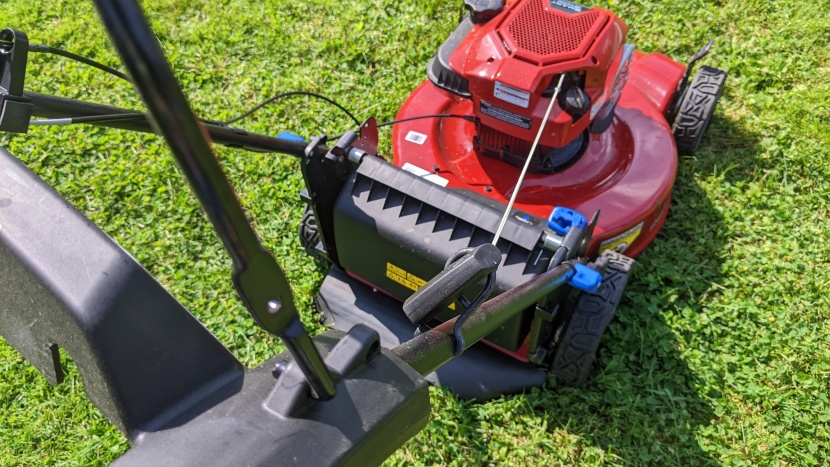 toro smartstow recycler 20340 - gas engines tend to be louder than electric versions, and this one...