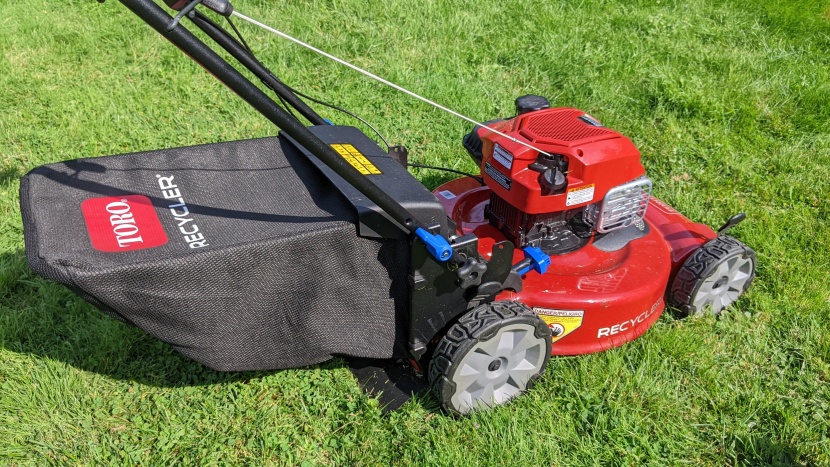 then just hook the bag on and go.