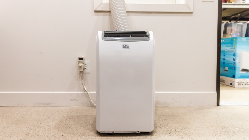 portable air conditioner - this lg unit was the quietest we tested, fading into the background...