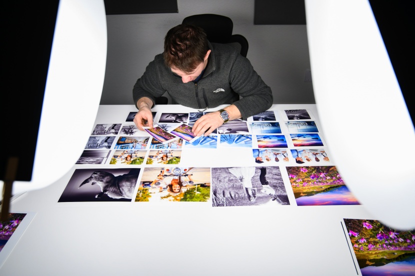 photo printer - we compare the same photos from different printers side by side to...