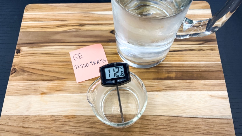 ge jes1109rrss - not the fastest, but not the slowest either.