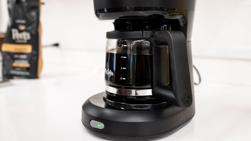 mr. coffee 5-cup mini brew - the 5-cup's size would make it a good fit for a small space, but we...