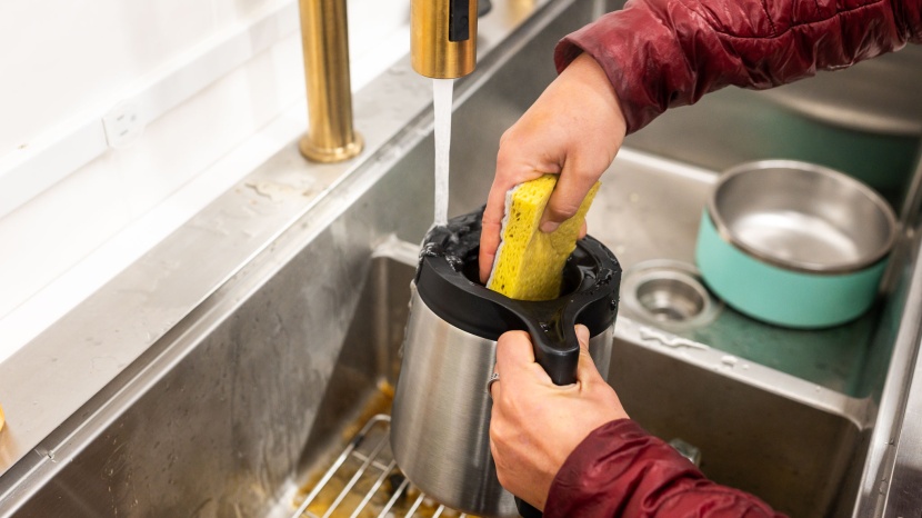 bunn velocity brew bt - this machine didn't have dishwasher safe parts and pieces, which was...