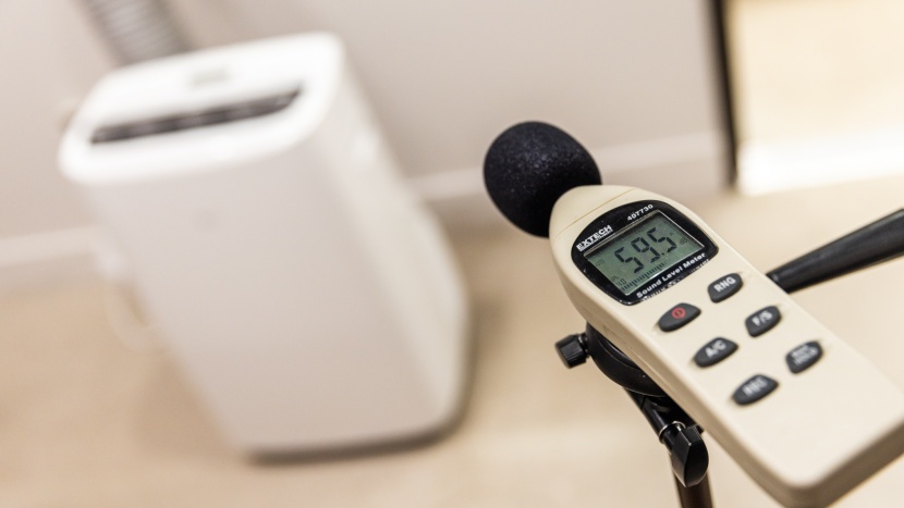 lg lp1022fvsm - our spl meter captures decibels on the quiet lg lp1022fvsm from 4&#039;...