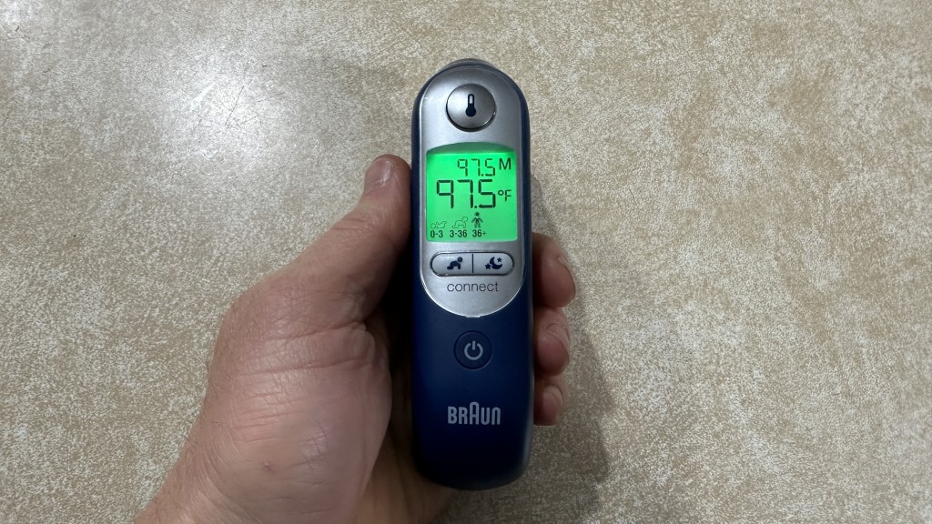 Braun ThermoScan 7+ Connect– Digital Ear Thermometer for Kids