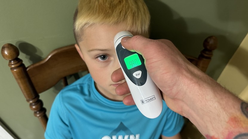 forehead scanning thermometers are arguably the easiest way to read...