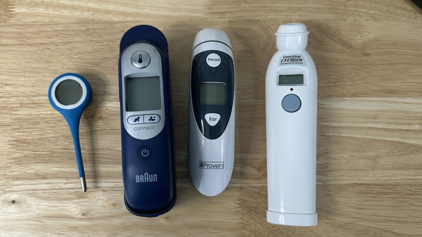 thermometer - devices with smooth, flush housings are easier to clean than ones...