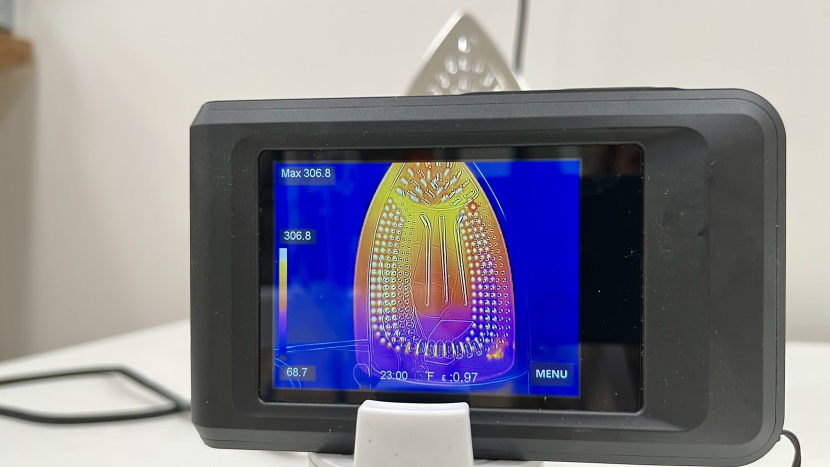 pursteam scratch resistant 1700w - we used a heat map to see how evenly and quickly the pursteam could...