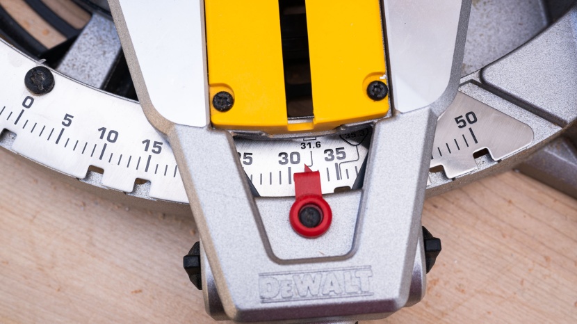 dewalt 12-inch single bevel compound dws715 - the saw required very little calibration straight out of the box and...