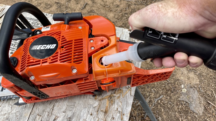 echo cs 590 - it takes under a minute to fuel up the echo cs 590 and get back to...