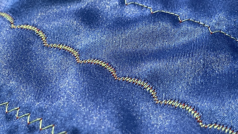 by using a contrasting green color on the bottom of each project, we...