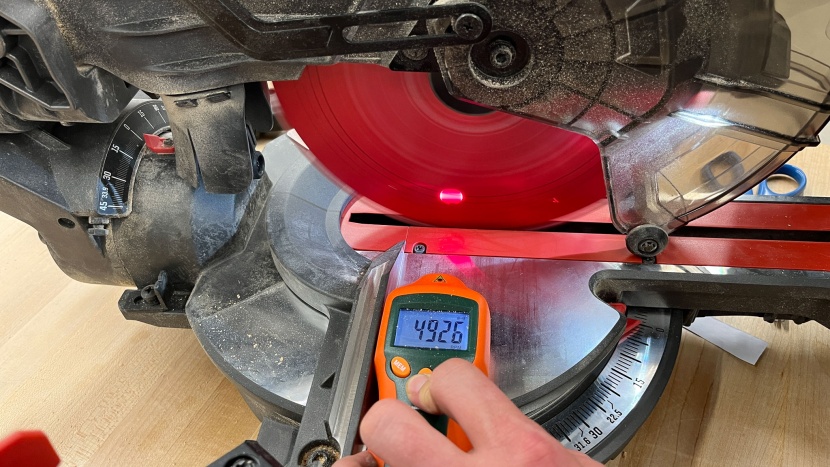 our test plan includes using a tachometer to measure the rpms of the...