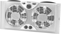 holmes manual dual 8" blade twin window fan