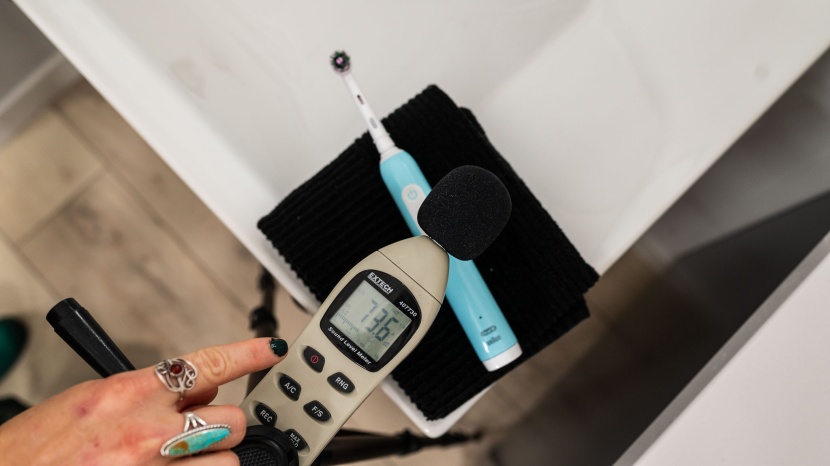 oral-b pro 1000 - this device reached up to 77 decibels on the high end in our tests...