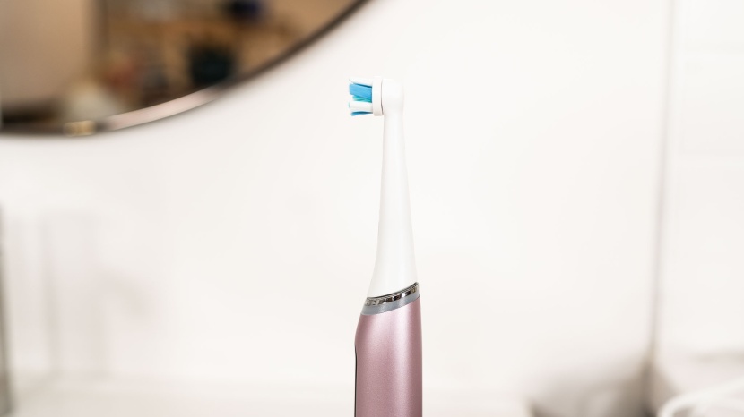 oral-b io series 9 - the soft brush head paired with the multiple modes proved effective...