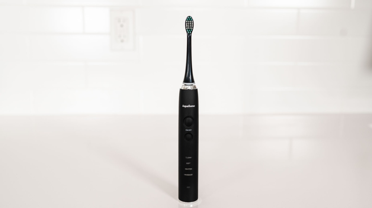 aquasonic black series electric toothbrush review