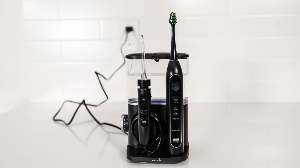 waterpik complete care 9.0 - the waterpik complete care 9.0 includes a unique duo of a toothbrush...