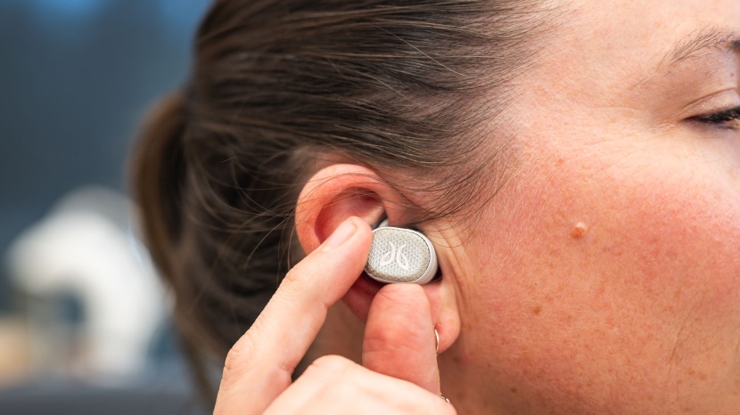 these large earbuds are a tight fit, especially for testers with...