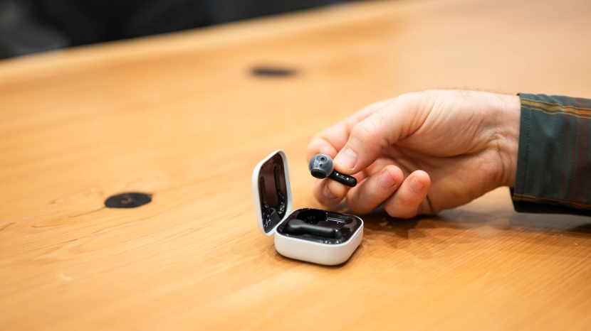 amazon echo buds 2023 - the case includes opposing magnets to ensure you dock the earbuds...