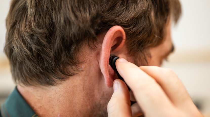 amazon echo buds 2023 - the semi-in-ear design makes it easier to hear your surroundings...