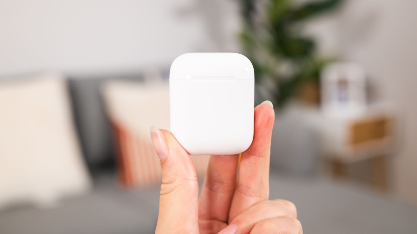 apple airpods 2 - the charging case is relatively slim and a 15-minute quick charge...