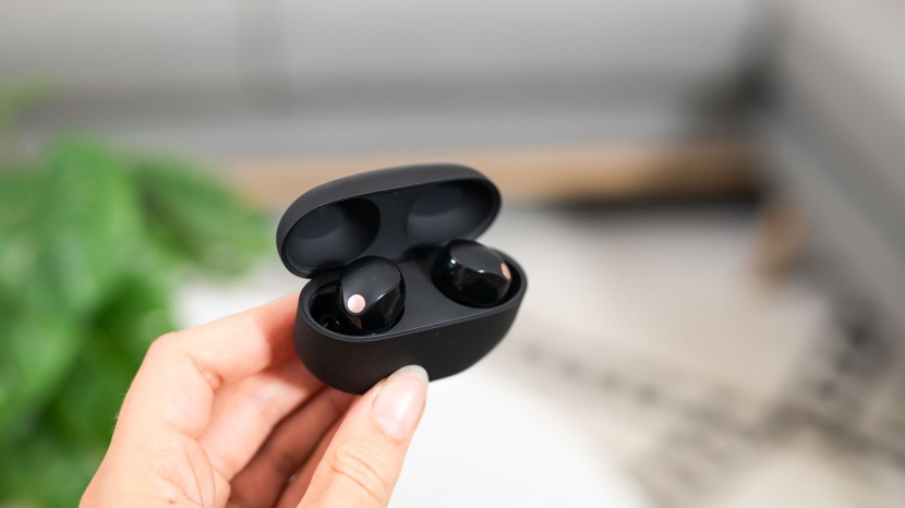 sony wf-1000xm5 - these earbuds offer many impressive features, including their sleek...