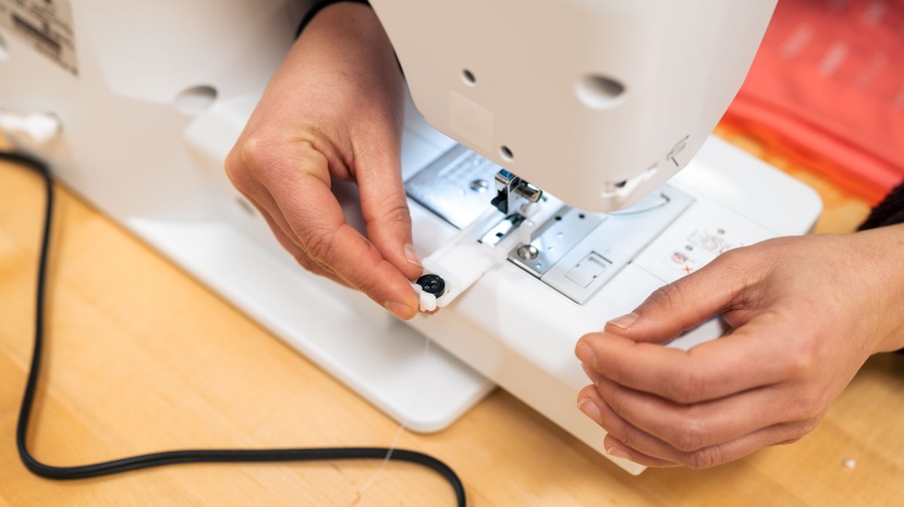 sewing machine - the button foot that comes with the brother machines we tested is...