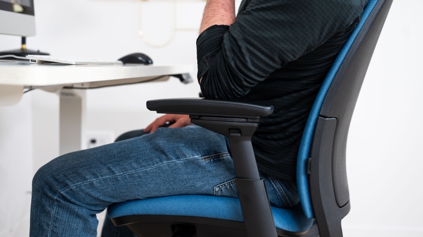 office chair - the comfy-yet-supportive steelcase amia seat cushion felt great with...